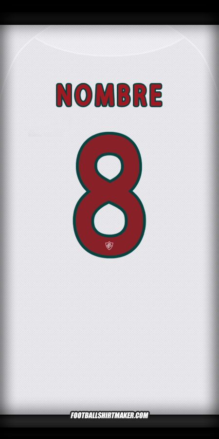Jersey Fluminense Club World Cup 2025 Visita -  nombre - 8