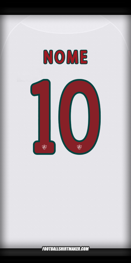 Camisola Fluminense Club World Cup 2025 Alternativa -  nome - 10