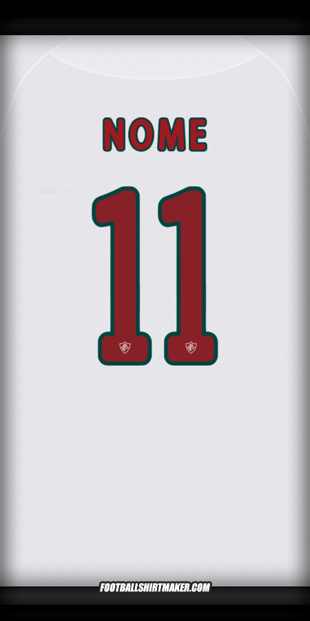 Camisa Fluminense Club World Cup 2025 Alternativa -  nome - 11