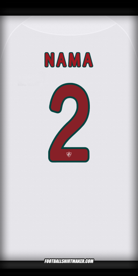 Jersey Fluminense Club World Cup 2025 Alternatif -  nama - 2