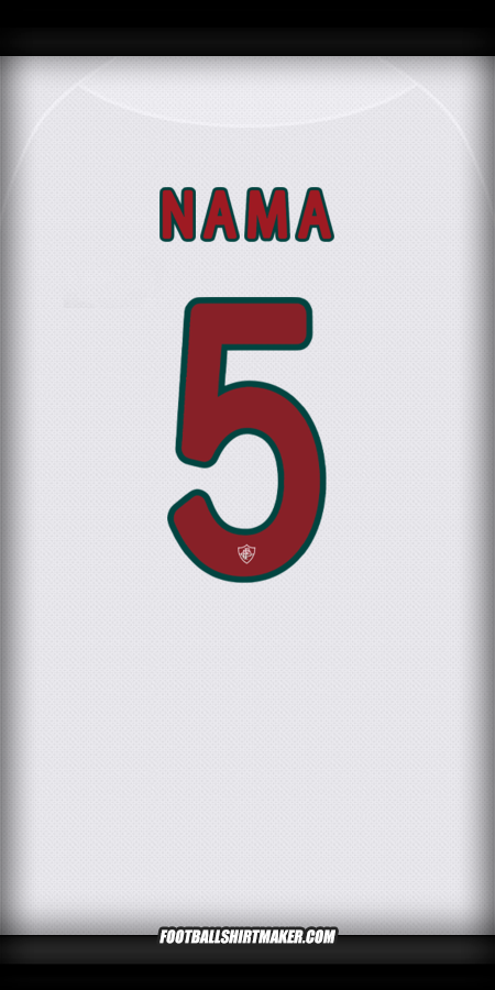 Jersey Fluminense Club World Cup 2025 Alternatif -  nama - 5