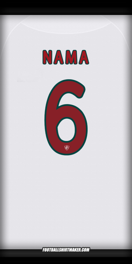 Jersey Fluminense Club World Cup 2025 Alternatif -  nama - 6