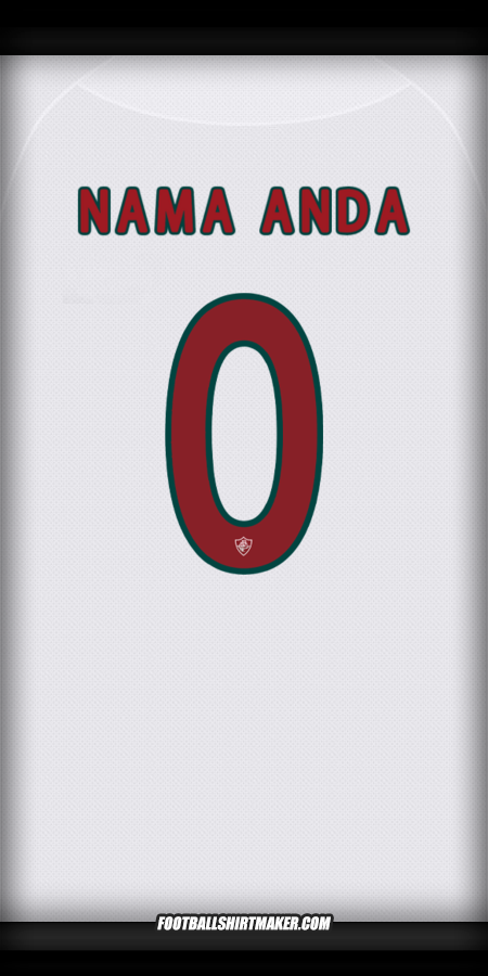 Jersey Fluminense Club World Cup 2025 Alternatif -  nama anda - 0
