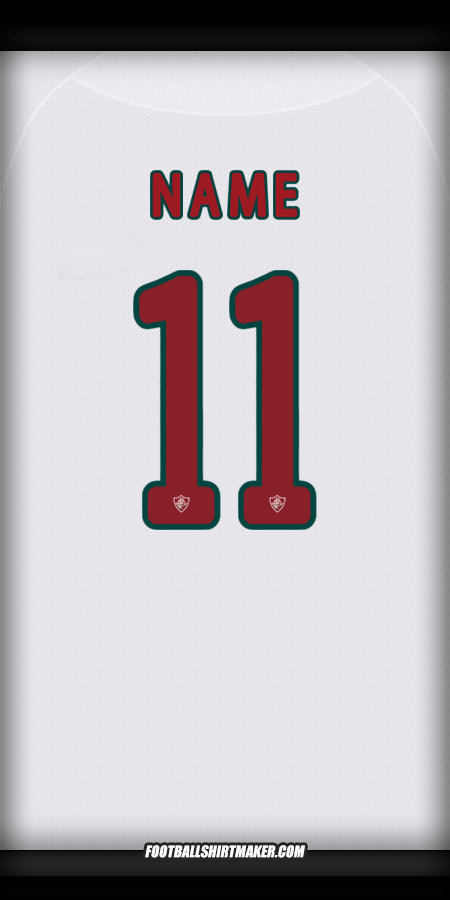 Jersey Fluminense Club World Cup 2025 Away -  name - 11