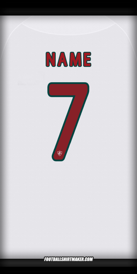 Jersey Fluminense Club World Cup 2025 Away -  name - 7