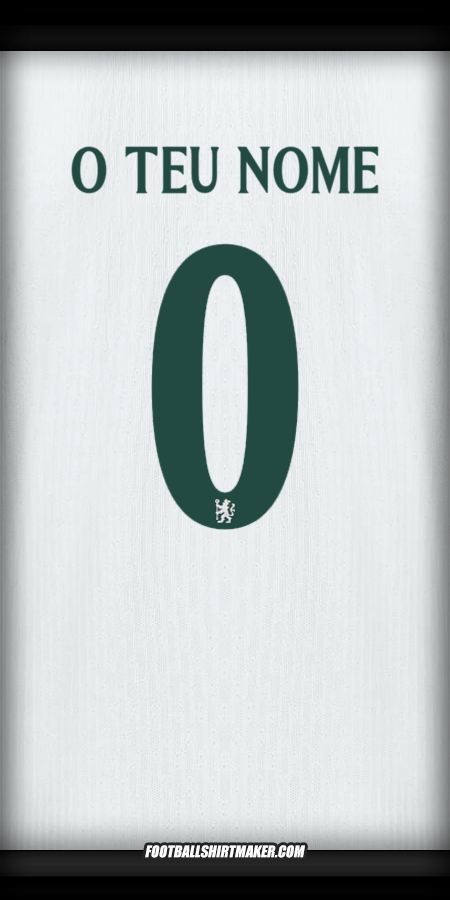 Camisola Chelsea 2025/2026 Cup II -  o teu nome - 0