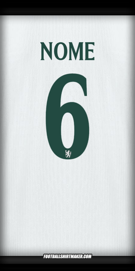 Maglia Chelsea Cup 2025/2026 Seconda -  nome - 6
