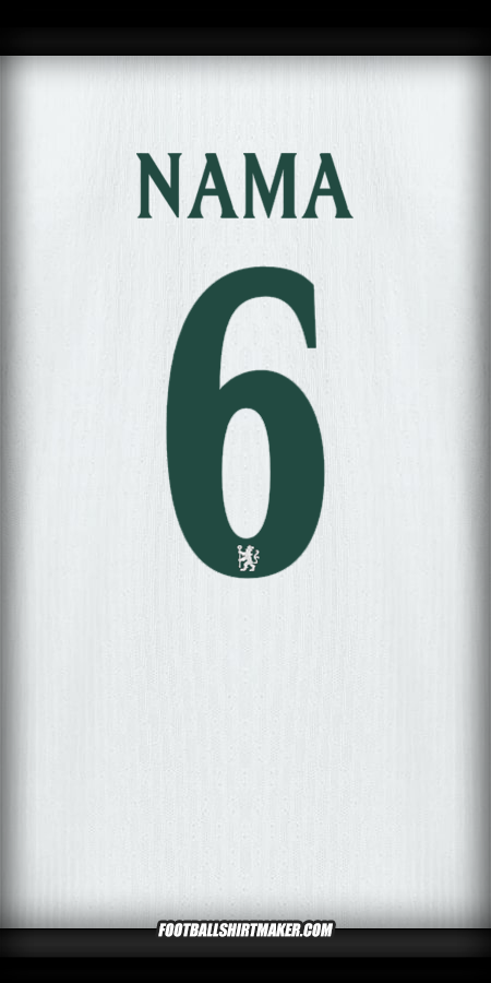 Jersey Chelsea Cup 2025/2026 Alternatif -  nama - 6