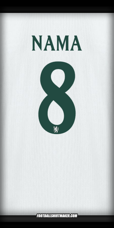 Jersey Chelsea Cup 2025/2026 Alternatif -  nama - 8