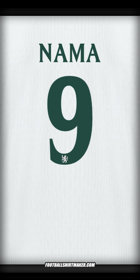 Jersey Chelsea Cup 2025/2026 Alternatif -  nama - 9