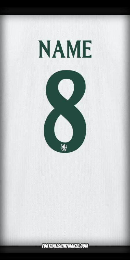 Jersey Chelsea Cup 2025/2026 Away -  name - 8