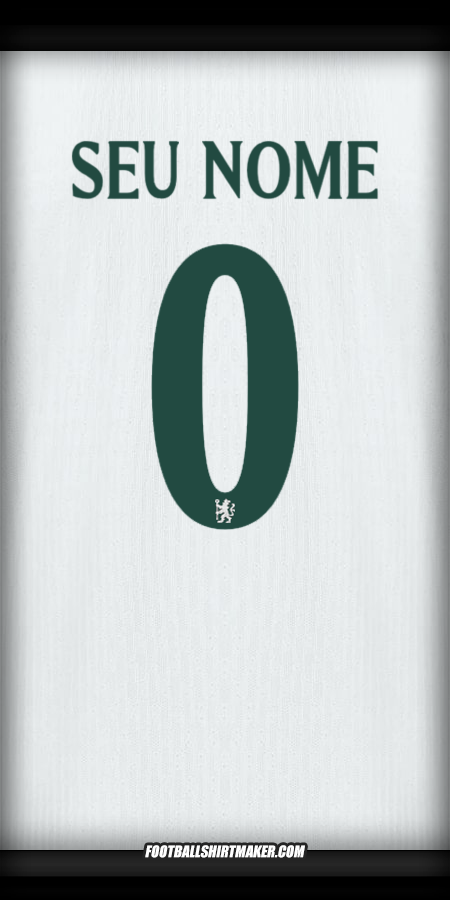 Camisa Chelsea 2025/2026 Cup II -  seu nome - 0