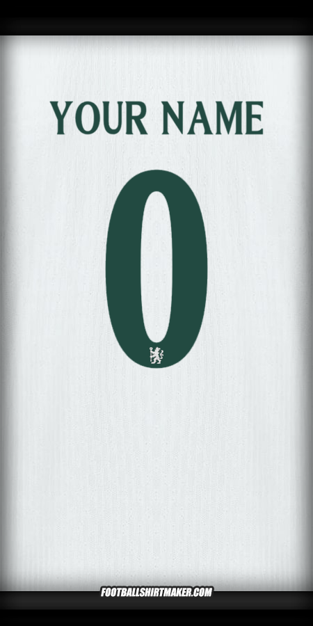 Jersey Chelsea 2025/2026 Cup II -  your name - 0