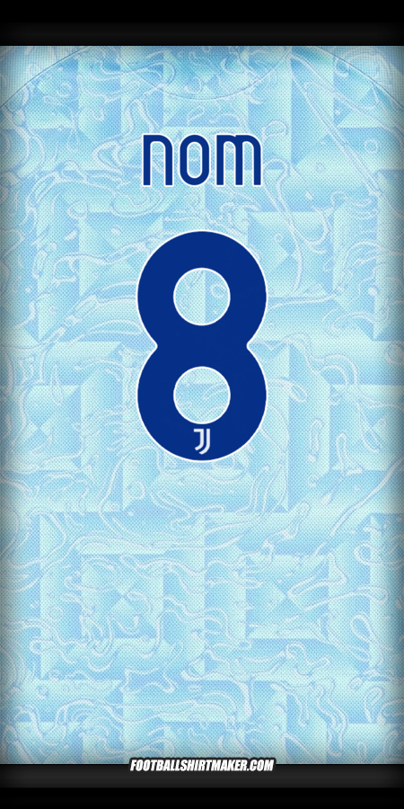 Maillot Juventus FC Cup 2025/2026 Extérieur -  nom - 8