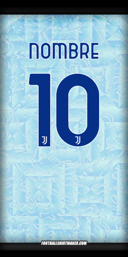 Jersey Juventus FC Cup 2025/2026 Visita -  nombre - 10