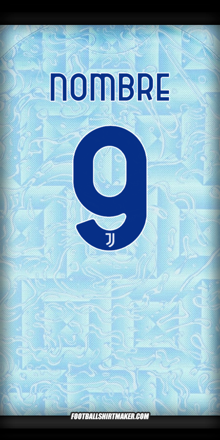 Jersey Juventus FC Cup 2025/2026 Visita -  nombre - 9