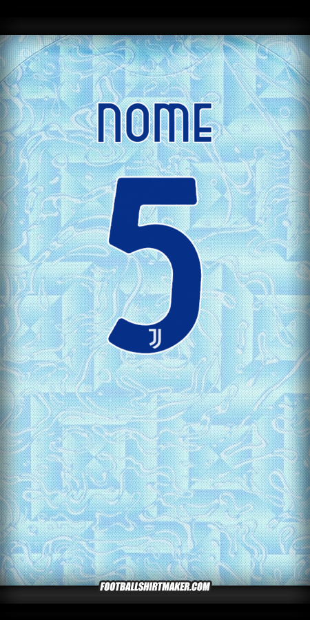 Maglia Juventus FC Cup 2025/2026 Seconda -  nome - 5