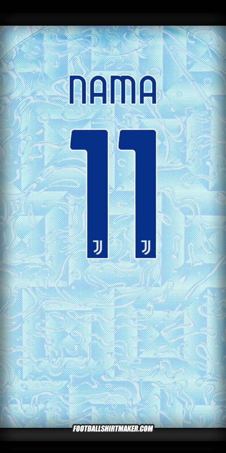 Jersey Juventus FC Cup 2025/2026 Alternatif -  nama - 11