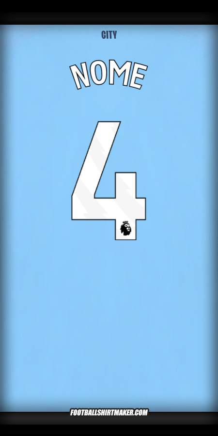 Camisola Manchester City 2025/2026 -  nome - 4
