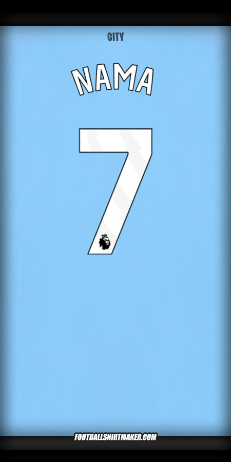 Jersey Manchester City 2025/2026 -  nama - 7
