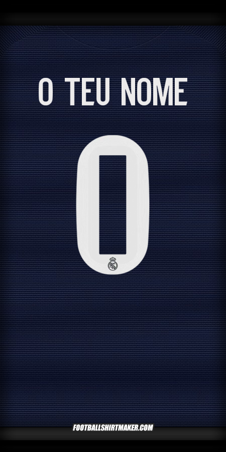 Camisola Real Madrid CF 2025/2026 Cup II -  o teu nome - 0