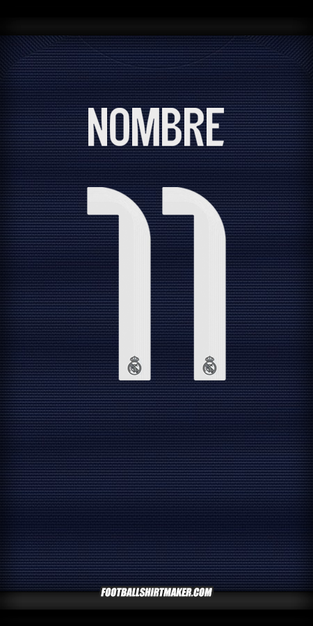 Camiseta Real Madrid CF Cup 2025/2026 Visita -  nombre - 11