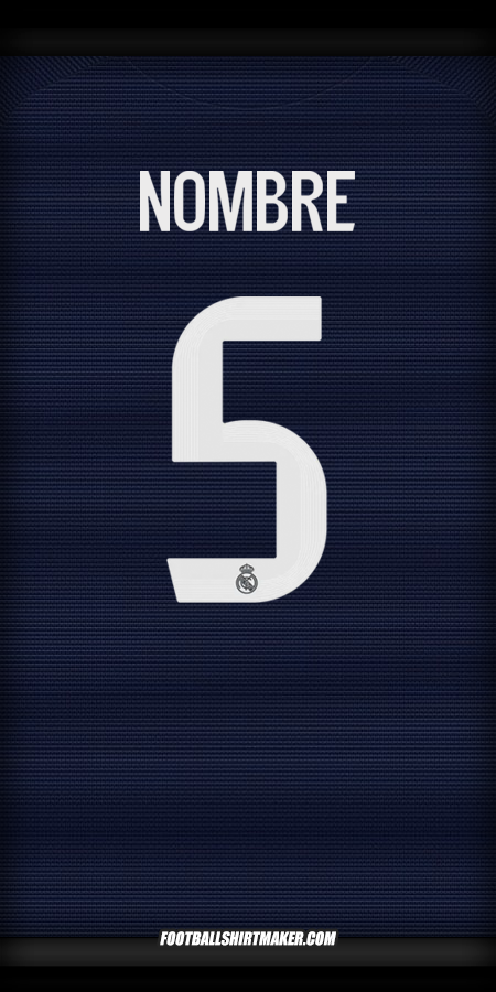 Camiseta Real Madrid CF Cup 2025/2026 Visita -  nombre - 5