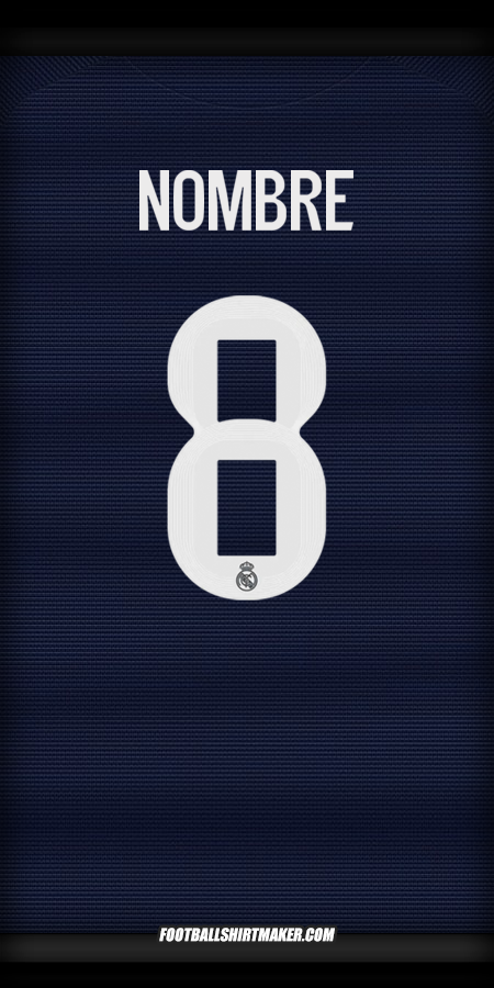 Camiseta Real Madrid CF Cup 2025/2026 Visita -  nombre - 8