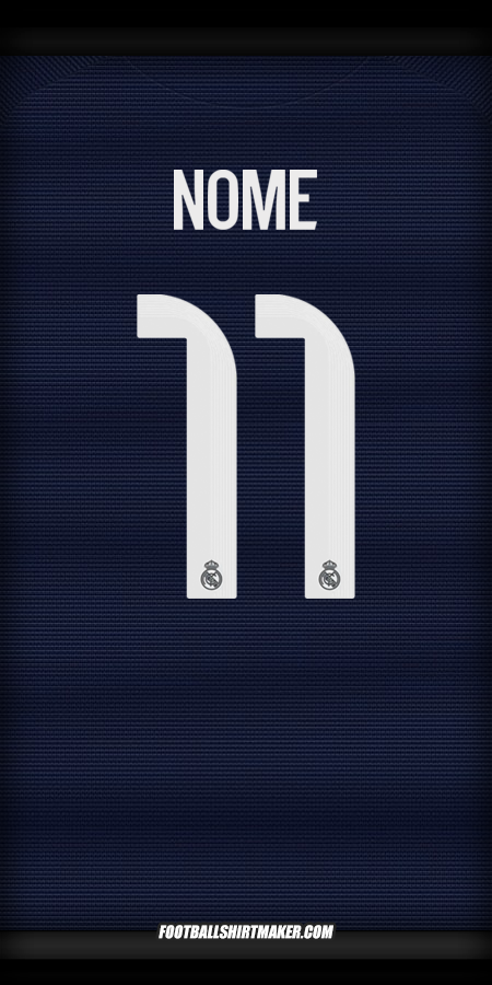 Maglia Real Madrid CF Cup 2025/2026 Seconda -  nome - 11