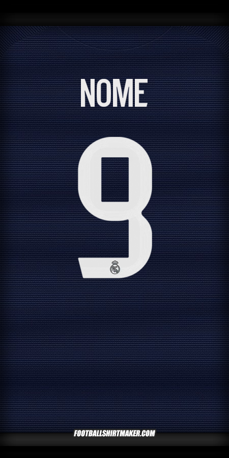 Maglia Real Madrid CF Cup 2025/2026 Seconda -  nome - 9