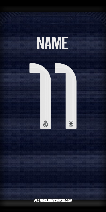 Trikot Real Madrid CF Cup 2025/2026 Auswärts -  name - 11