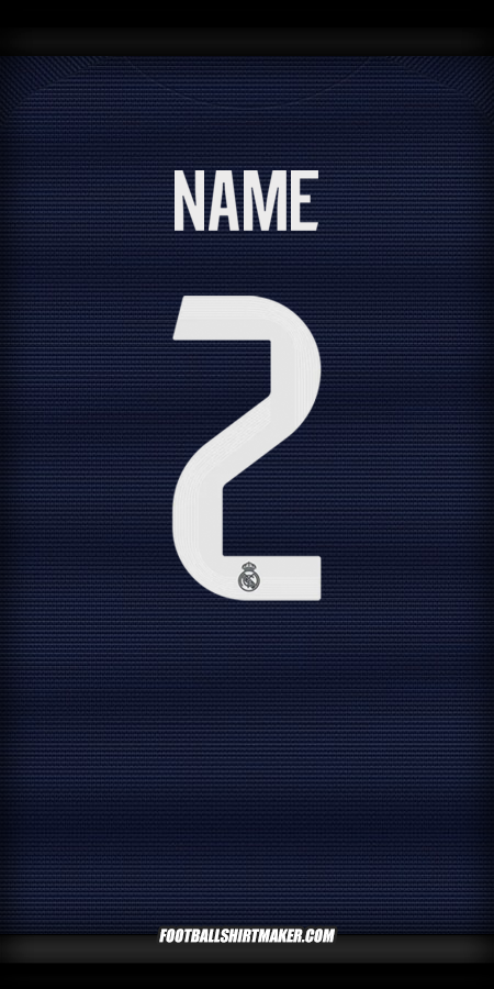 Trikot Real Madrid CF Cup 2025/2026 Auswärts -  name - 2