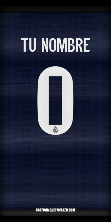 Jersey Real Madrid CF Cup 2025/2026 II -  tu nombre - 0