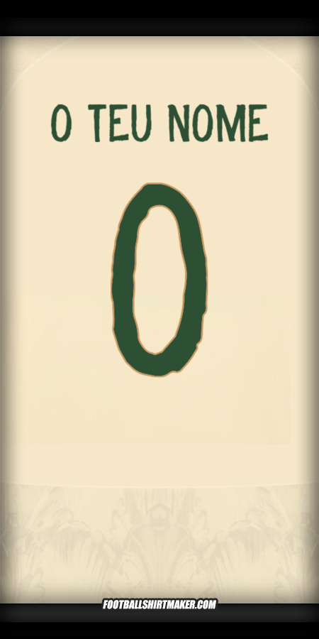 Camisola Palmeiras Club World Cup 2025 KidSuper -  o teu nome - 0