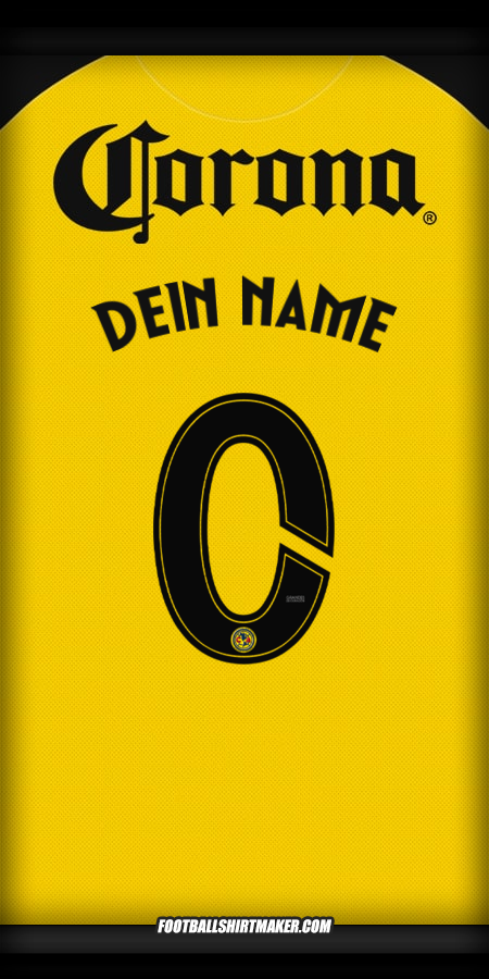 Trikot Club America 2025/2026 -  dein name - 0