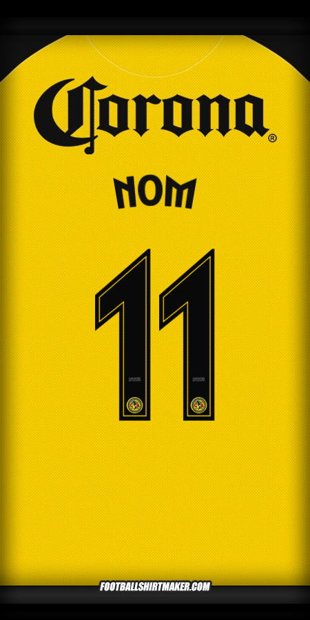 Maillot Club America 2025/2026 -  nom - 11