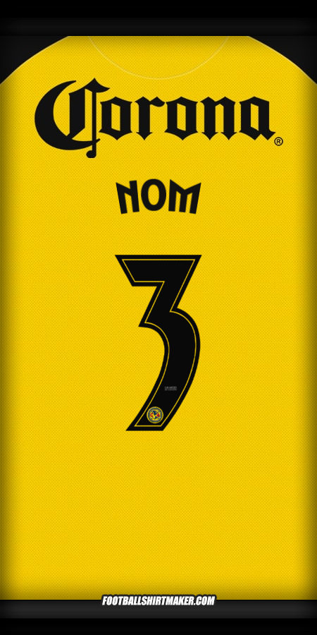 Maillot Club America 2025/2026 -  nom - 3
