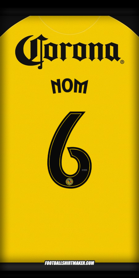 Maillot Club America 2025/2026 -  nom - 6