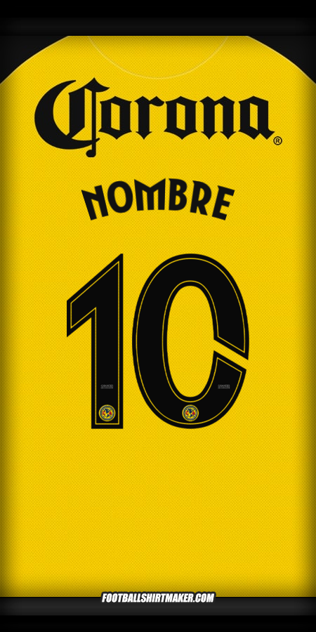 Jersey Club America 2025/2026 -  nombre - 10