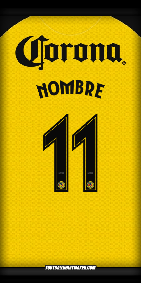 Camiseta Club America 2025/2026 -  nombre - 11