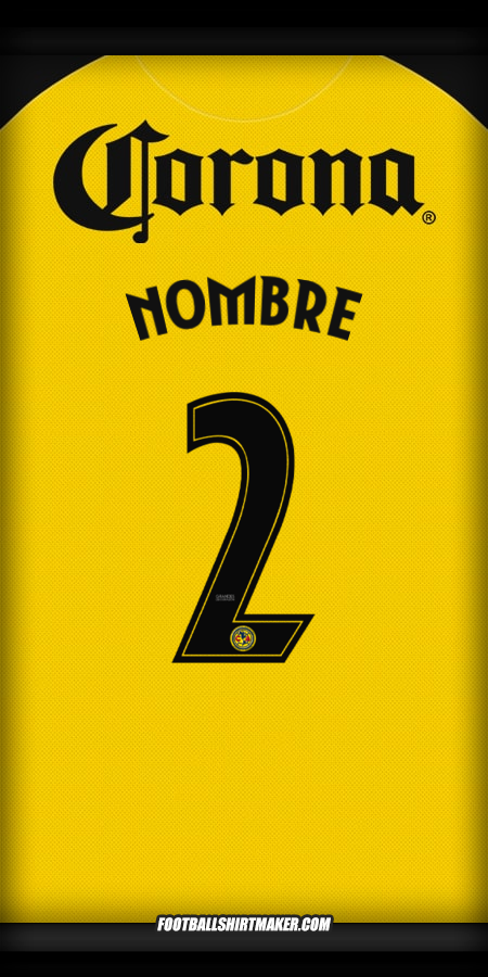 Jersey Club America 2025/2026 -  nombre - 2