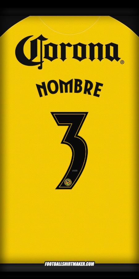 Jersey Club America 2025/2026 -  nombre - 3