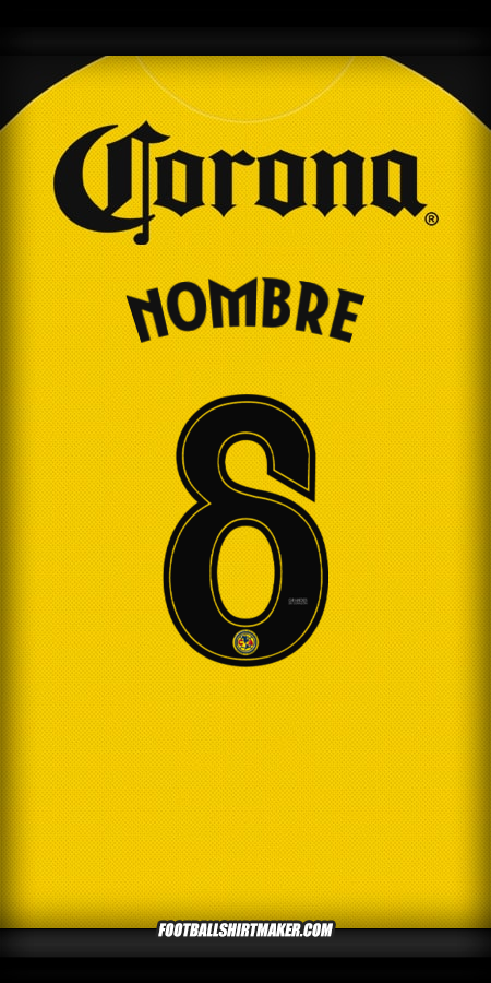 Jersey Club America 2025/2026 -  nombre - 8
