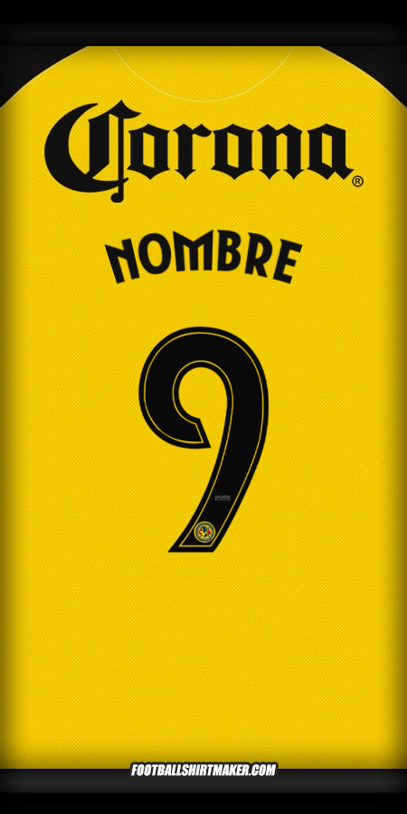 Jersey Club America 2025/2026 -  nombre - 9