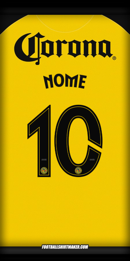 Camisa Club America 2025/2026 -  nome - 10