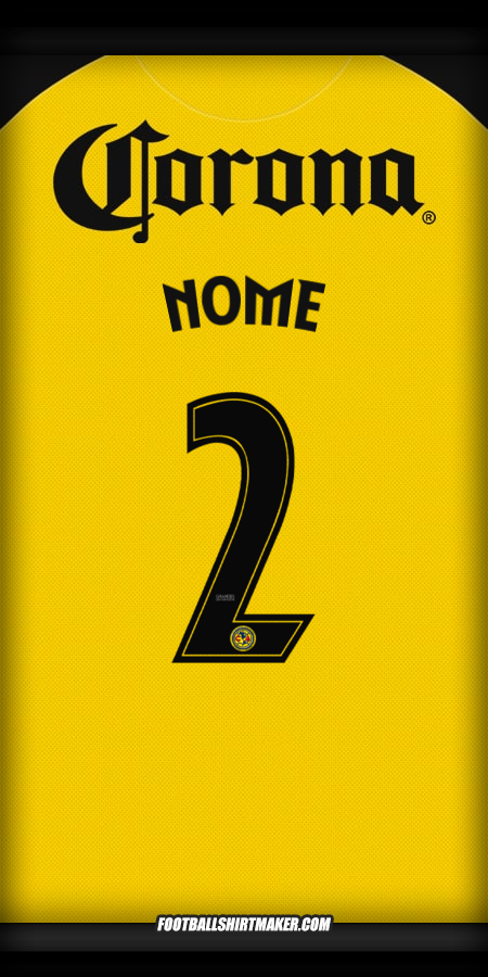 Camisa Club America 2025/2026 -  nome - 2