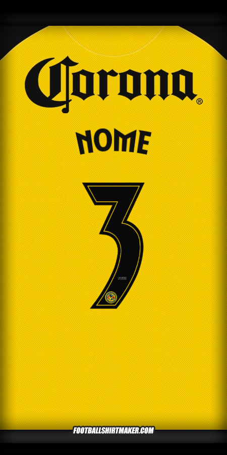 Maglia Club America 2025/2026 -  nome - 3
