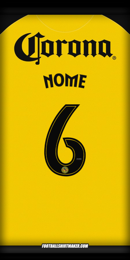 Camisa Club America 2025/2026 -  nome - 6