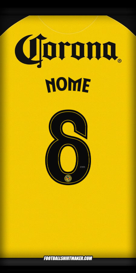 Camisa Club America 2025/2026 -  nome - 8