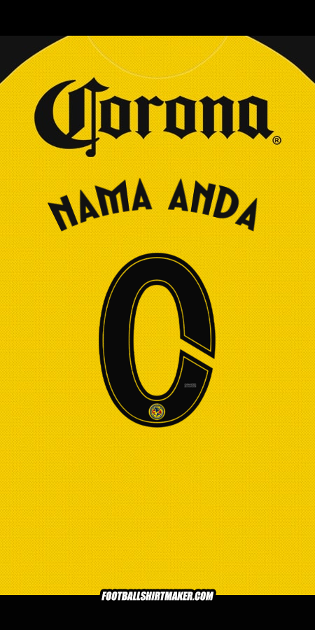 Jersey Club America 2025/2026 -  nama anda - 0